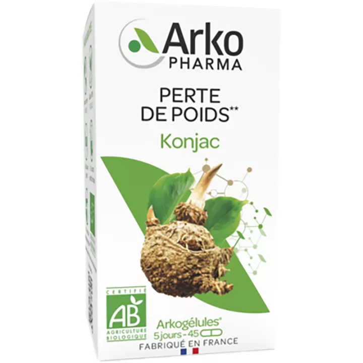 Arkogélules Konjac Perte de Poids Bio