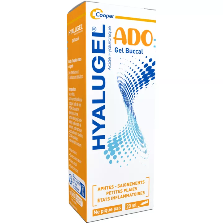 Hyalugel Ado Gel Aparato bucal 20 ml