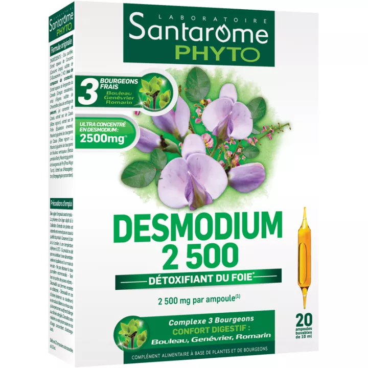 Santarome Desmodium 2500 20 ampolas 10ml