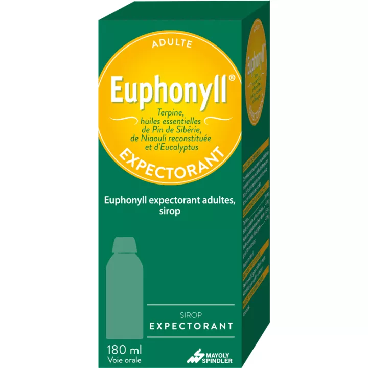 Jarabe para la tos EXPECTORANTE EUPHONYLL ADULTO FAT 180 ml