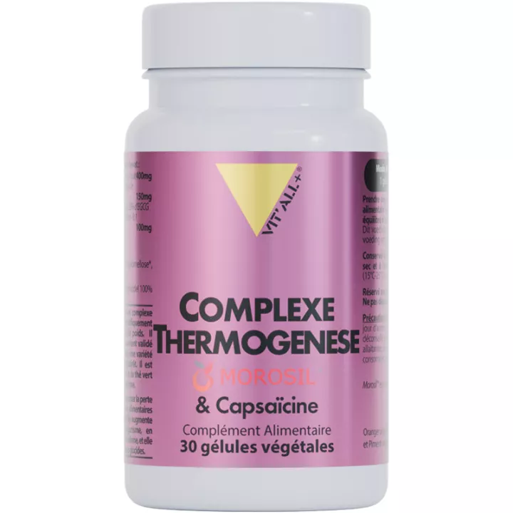 Vitall+ Morosil Thermogenese Complex 30 plantaardige capsules