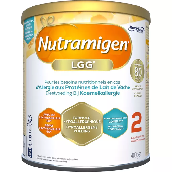 Nutramigen LGG 2 Hipoalergénico 6-12 Meses 400 g