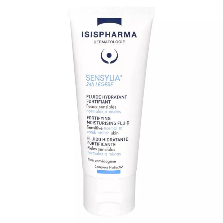 Isispharma Sensylia Fluido Hidratante Fortificante Ligero 24h 40 ml