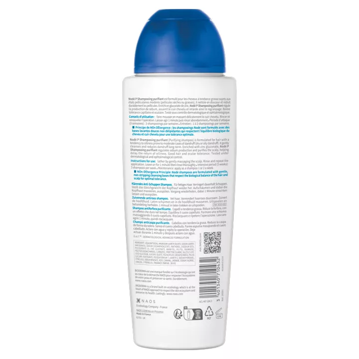 Bioderma Nodé P Reinigender Anti-Schuppen Shampoo 400 ml