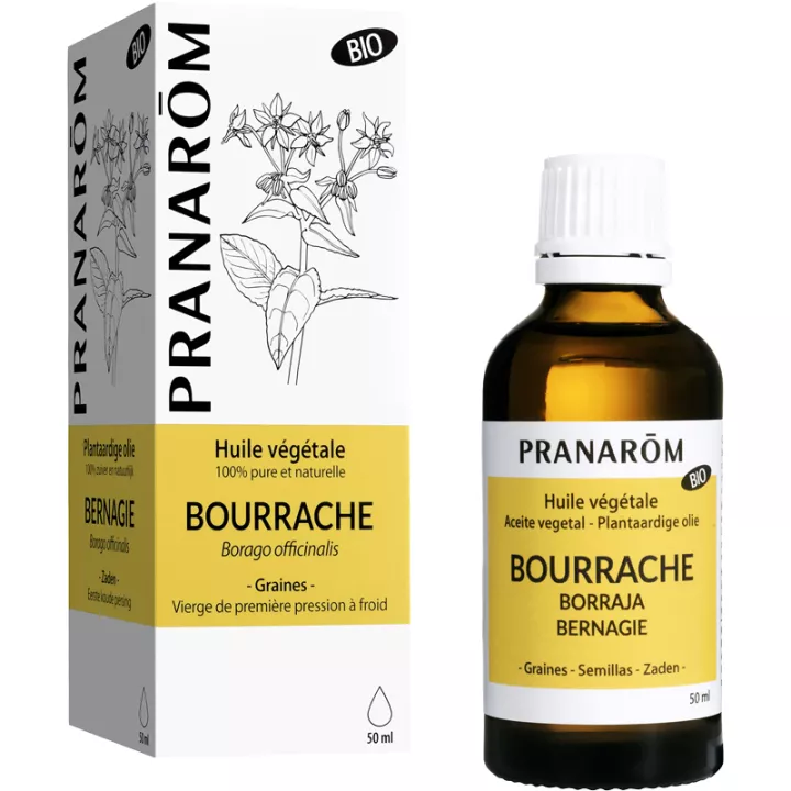 Huile végétale Bourrache Bio Pranarom