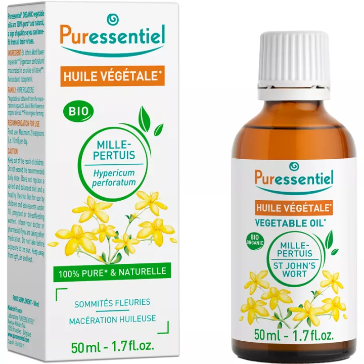 Olio vegetale di iperico biologico Puressentiel 50 ml