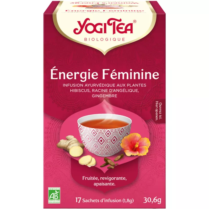 Yogi Tea Herbal Tea Feminine Energy Ayurvedic Infusion 17 Sachets