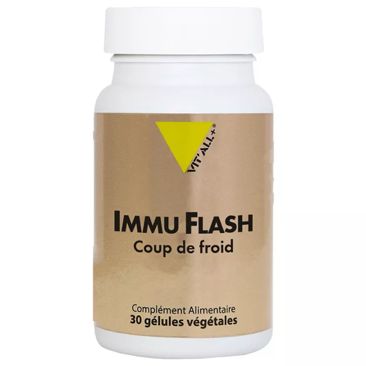 Vitall + Immu Flash Coup de Froid 30 Gélules végétales