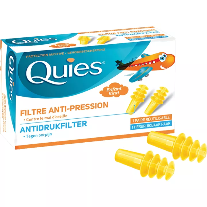 Anti-Pressure Filters Child Plane Earplugs 1 pair