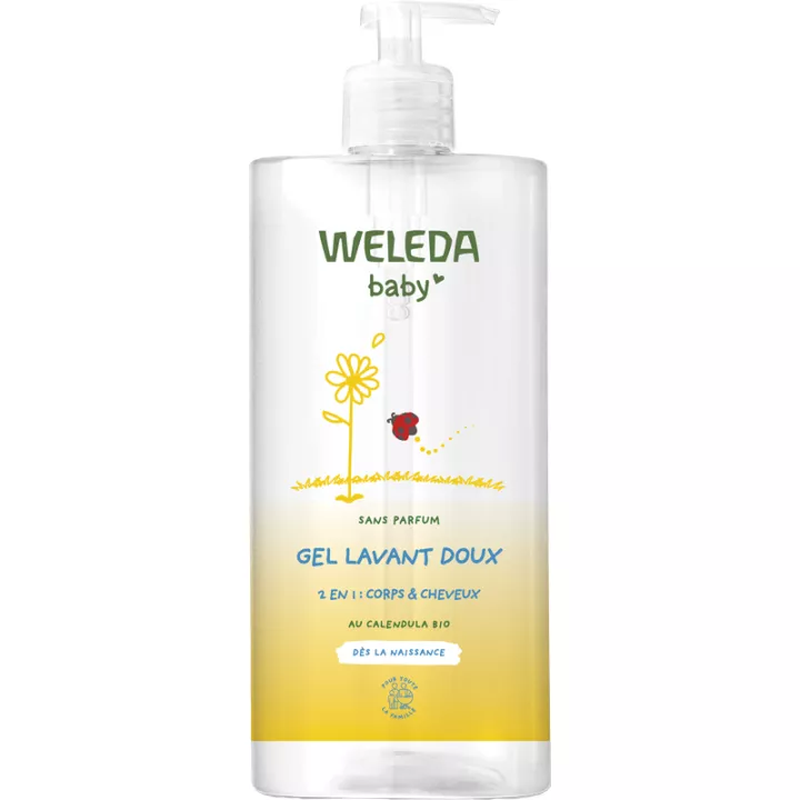 Weleda Baby Calendula Gel detergente corpo e capelli senza profumo