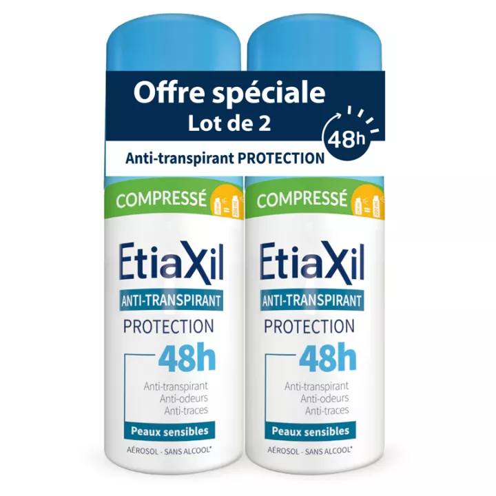 ETIAXIL Desodorante antitranspirante 48H spray 100ml