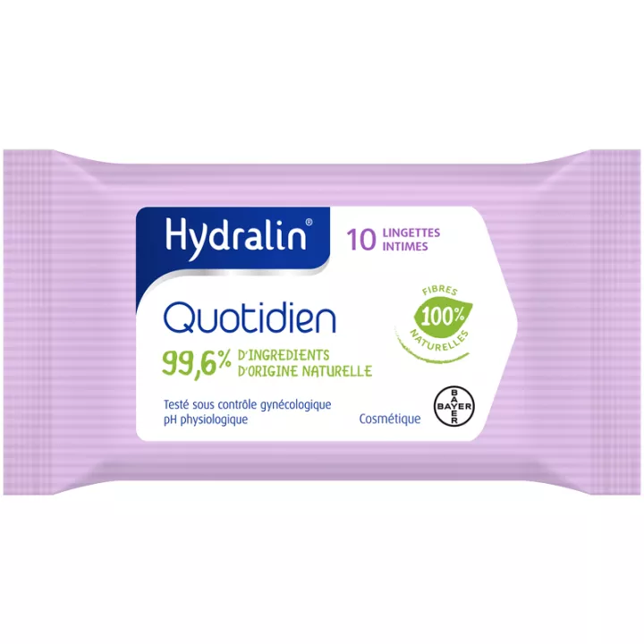 Hydralin Daily Intimate Wipes x10