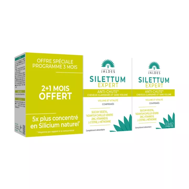 Silettum Expert comprimidos anti-queda de cabelo