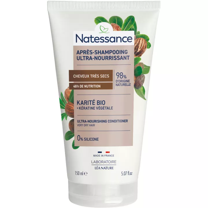 Natessance Karité Organic Ultra Nourishing Conditioner 150 ml