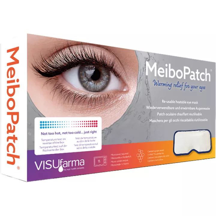 Visufarma Meibopatch Parche ocular reutilizable Cuidado de los párpados 