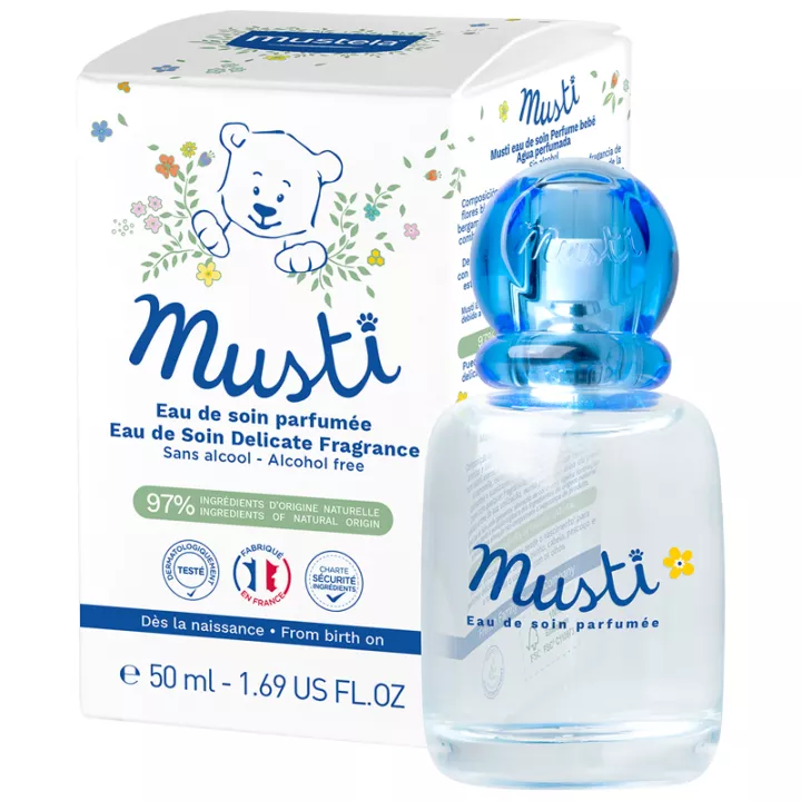 Musti Eau de Soin Parfumée Sem Álcool