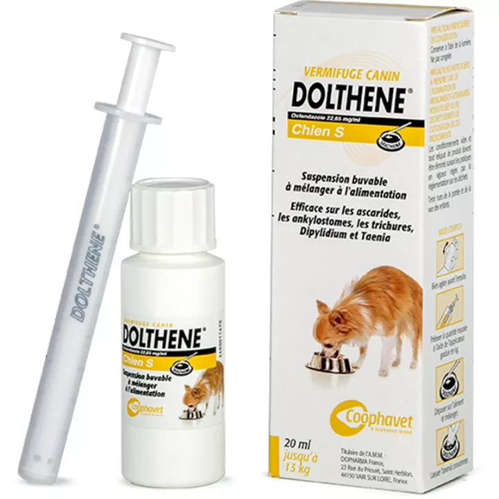 Dolthene Vermifuge pour Chien Coophavet