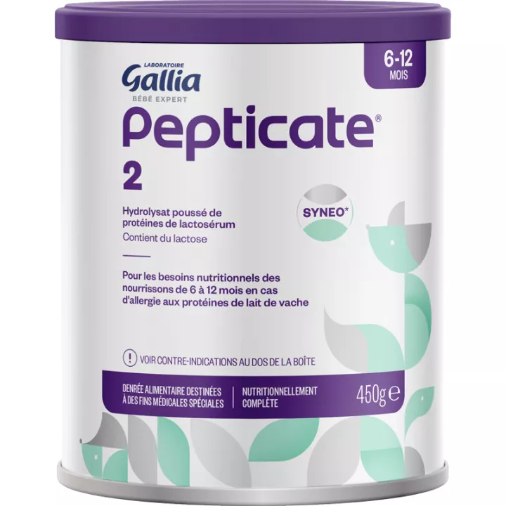 Pepticate Syneo 2nd age orale sostitutivo del latte vaccino 450 g