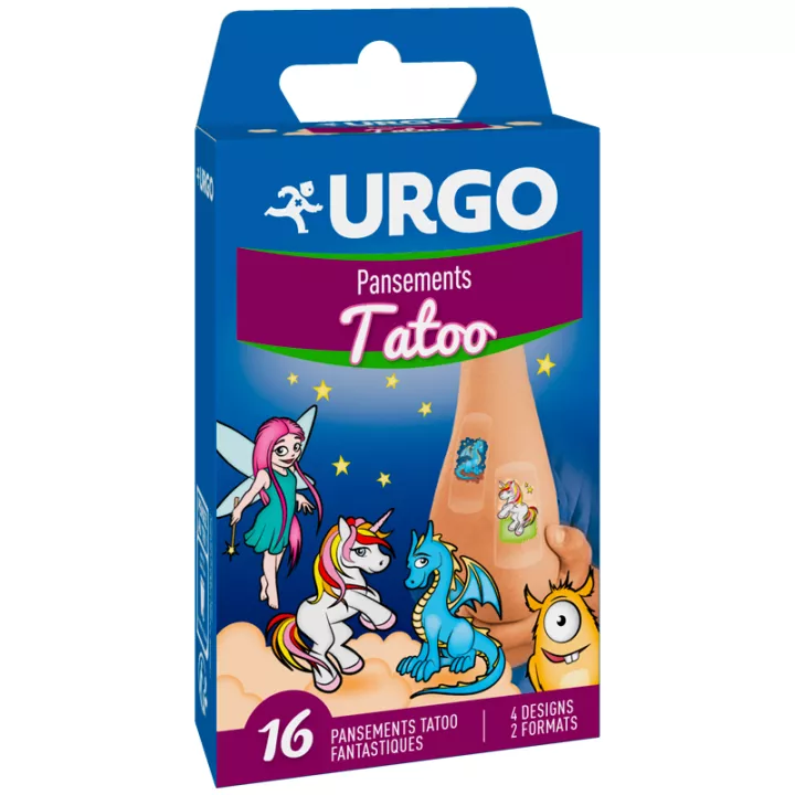 Urgo Pansement protection effet tatoo x16