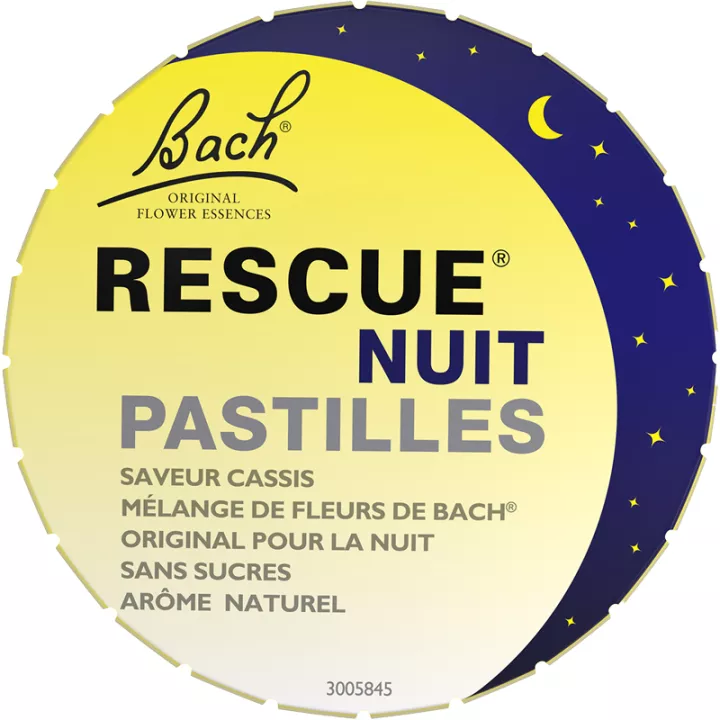 Rescue Night Pastiglie di ribes nero Originali dei Fiori di Bach