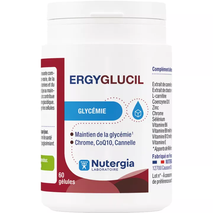 Nutergia Ergyglucil Blood Sugar 60 капсул