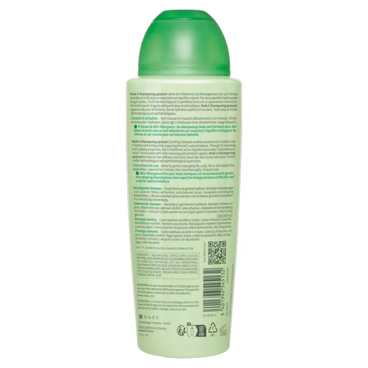 Bioderma Nodé A Soothing Shampoo 400 ml