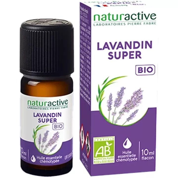 Naturactive LAVANDIN Chemotyped biologische etherische olie 10ml