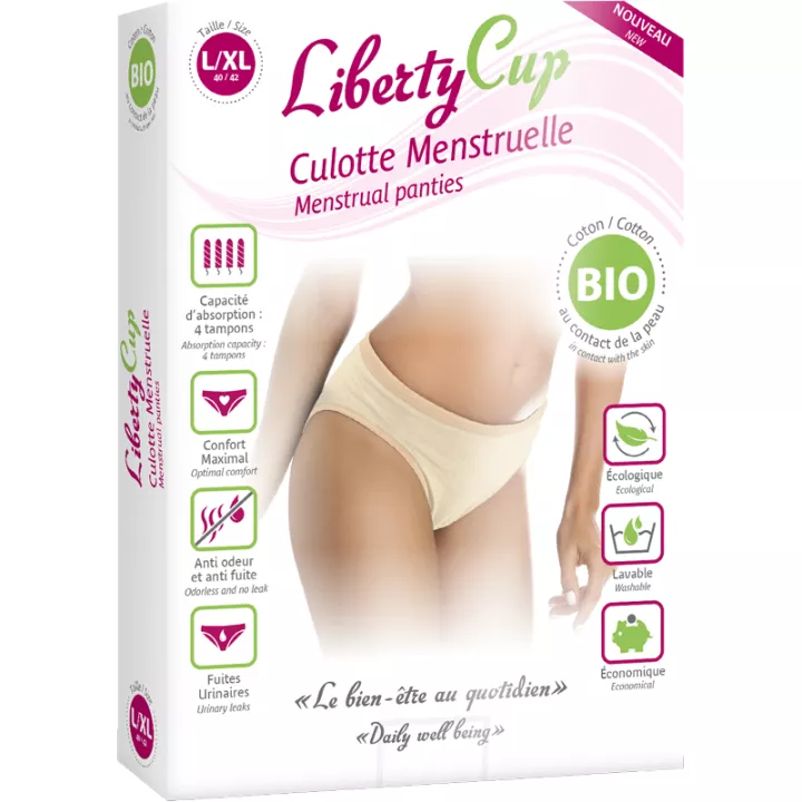 Liberty Cup Waschbare Bio-Menstruationshöschen