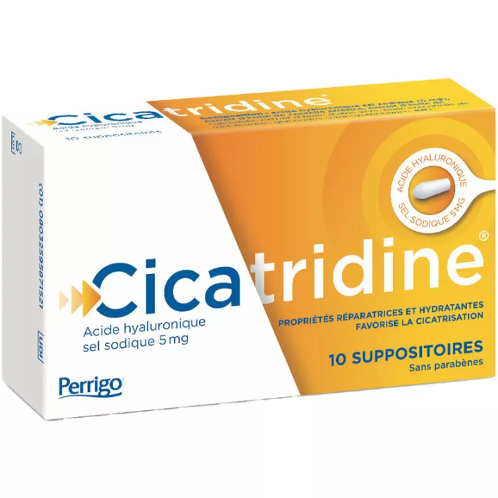 Cicatridine Acide Hyaluronique 10 Suppositoires