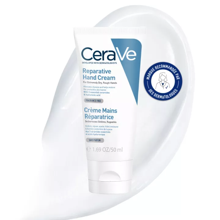 CeraVe Crema Reparadora para Manos Secas