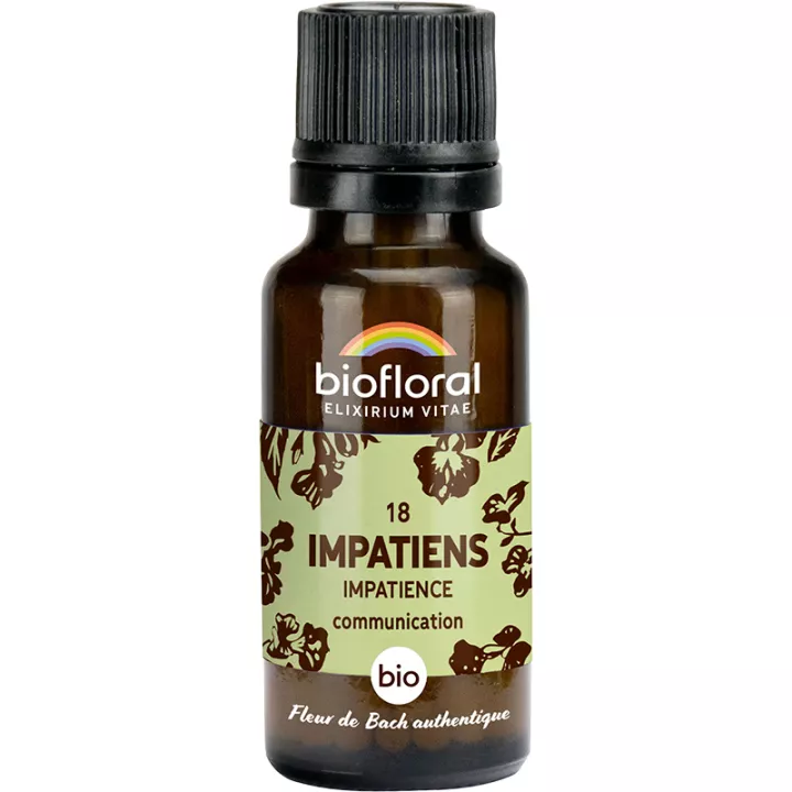 Biofloral Bach Flower Remedies 18 Impatiens Гранулы без спирта