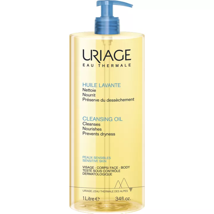 Uriage Aceite Limpiador Antisequedad 1 l