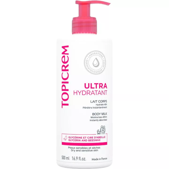 Topicrem Loção Corporal Ultra Hidratante 500 ml