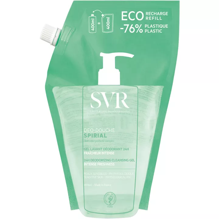 SVR Spirial Déo-Douche Cleansing Gel 400 ml