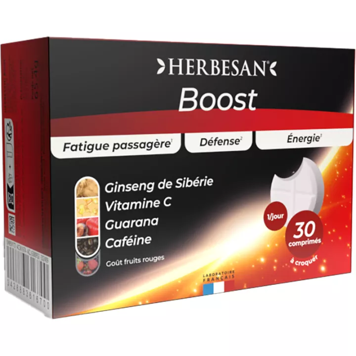 Herbesan Boost Fatiga Defensa y Energía 30 comprimidos