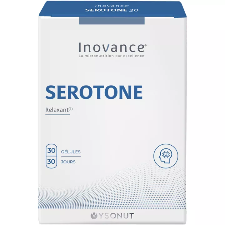 Inovance Sérotone Sérotonine Relaxation Apaisement 30 gélules