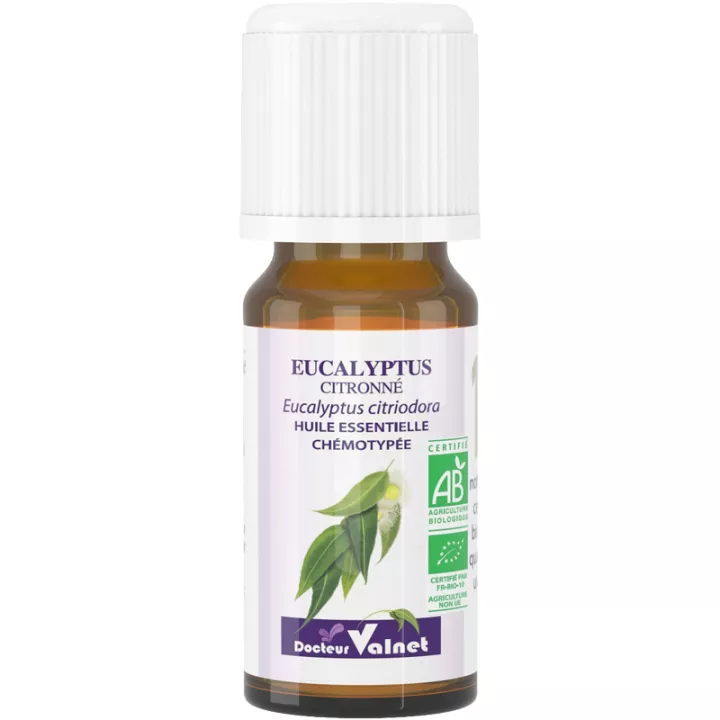 Dr Valnet Aceite esencial ecológico de eucalipto y limón 10 ml