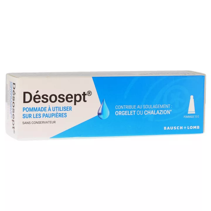 Désosept Pommade Ophtalmique Orgelet ou Chalazion 15 g