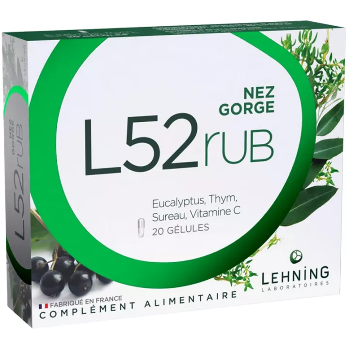 Lehning L52 Rub 20 gélules