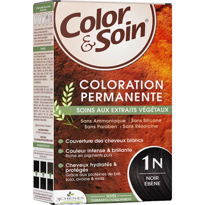 3Chênes Color & Soin Tinte permanente para cabello castaño