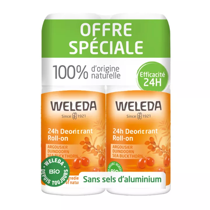 Weleda Sea Buckthorn 24h Desodorizante Roll-On Orgânico 50 ml