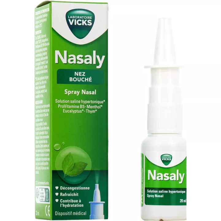 Vicks Nasaly Spray Nasal Nez Bouché 20 ml