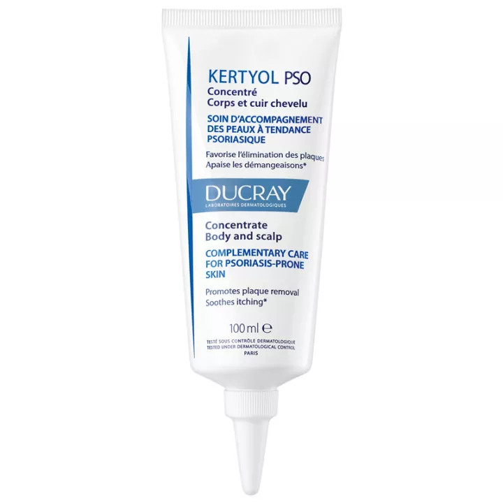 Ducray Kertyol P.S.O. Concentré Corps et Cuir Chevelu 100 ml