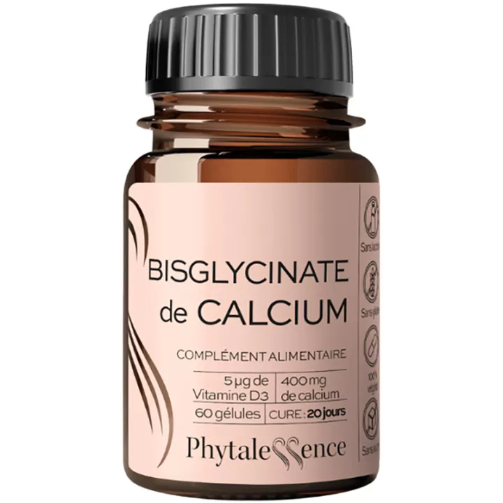 Phytalessence Bisglycinate de Calcium 60 gélules