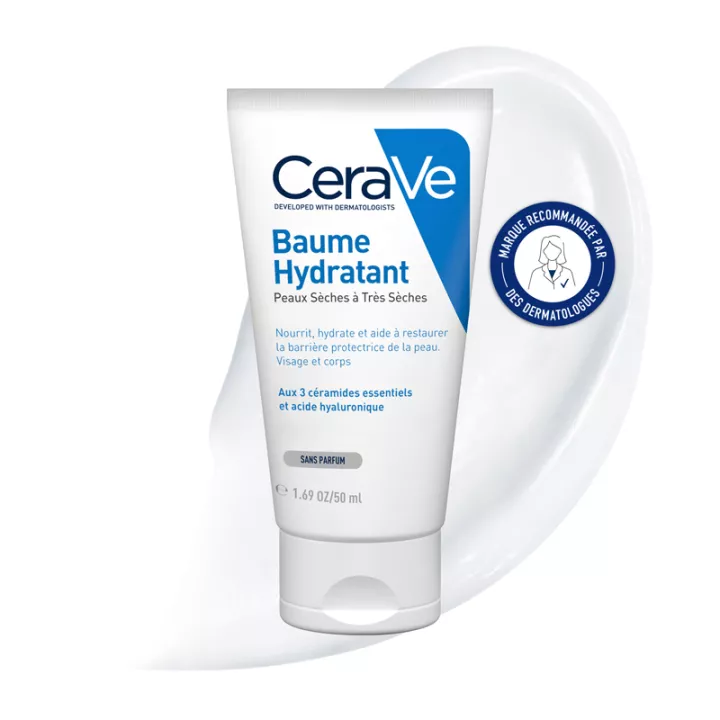 CeraVe Bálsamo Hidratante Cara y Cuerpo Pieles Secas con Tendencia Atópica