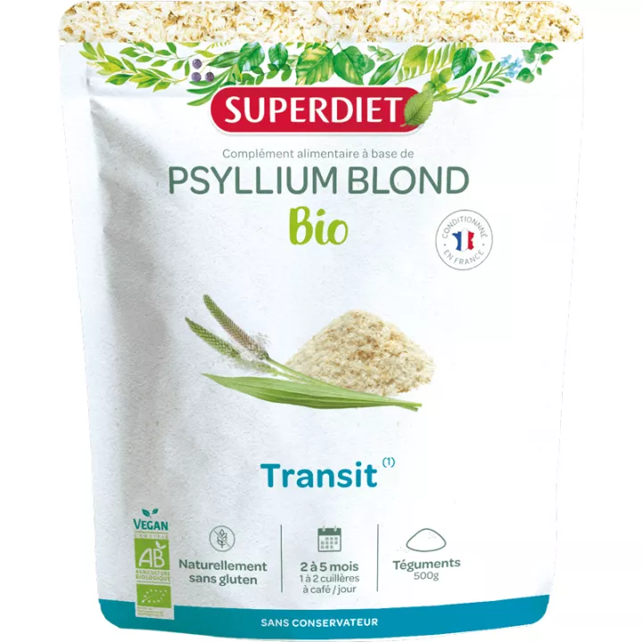 Superdiet Psillio Biondo Tegumento Biologico 200g