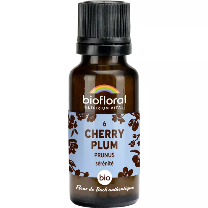 Biofloral Bach Flower Remedies 6 Cherry Plum Alcohol-free Granules