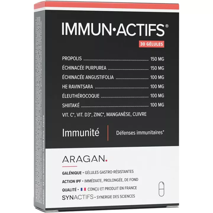 Synactifs Immunactifs Immunité 30 capsules