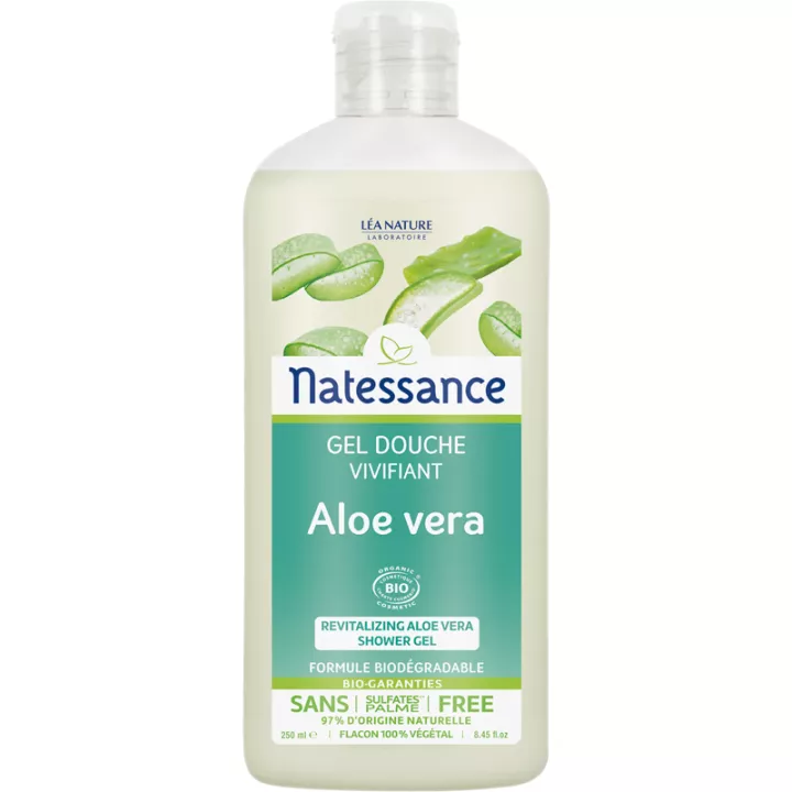 Natessance Organic Invigorating Aloe Vera Shower Gel