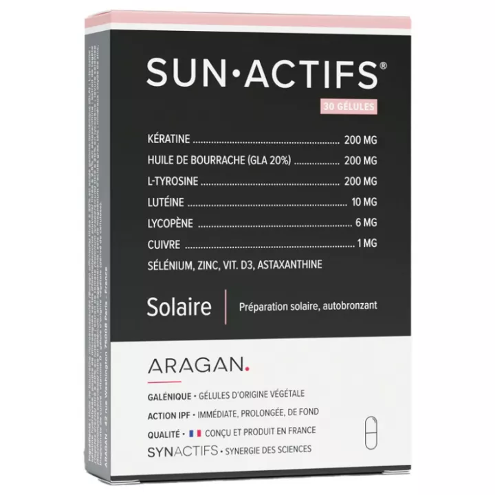SynActifs SunActifs Solaire 30 cápsulas 